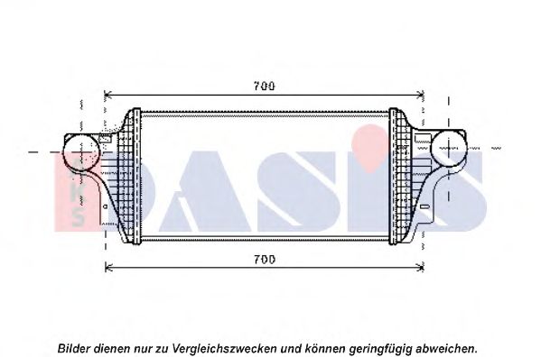 Интеркулер AKS DASIS 127014N