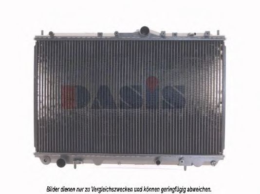 Радиатор, охлаждение двигателя AKS DASIS MTA2101