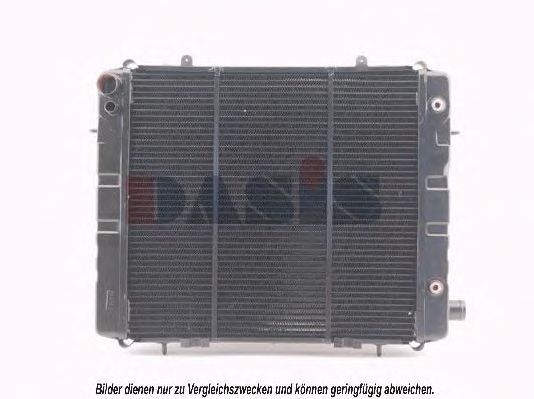 Радиатор, охлаждение двигателя AKS DASIS OL2045