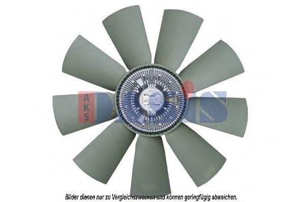 Вентилятор, охлаждение двигателя AKS DASIS 2981301