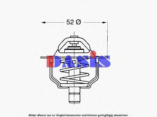 Термостат, охлаждающая жидкость AKS DASIS 310092D
