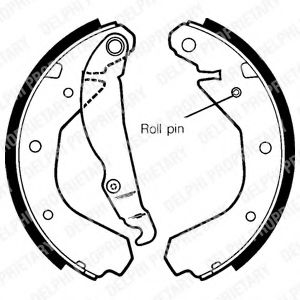Комплект тормозных колодок ROULUNDS BRAKING 0420