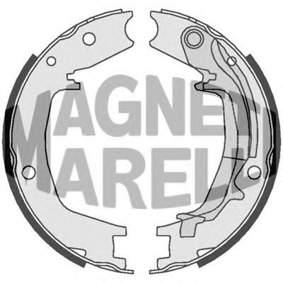 Тормозные колодки MAGNETI MARELLI 360219198334