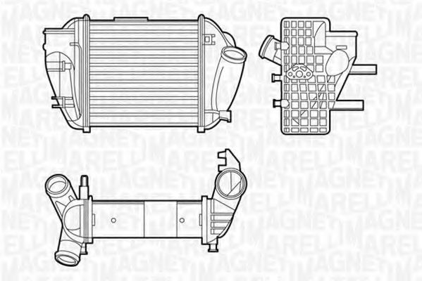 Интеркулер MAGNETI MARELLI 351319201190