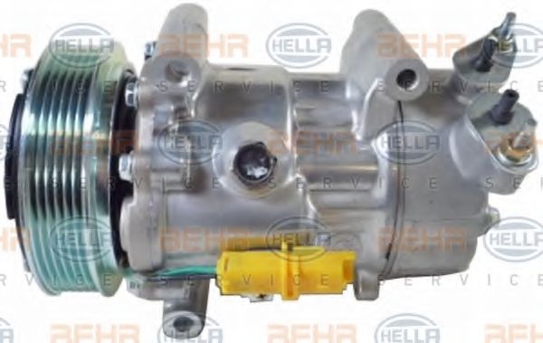 Компрессор, кондиционер BEHR HELLA SERVICE 8FK 351 322-791