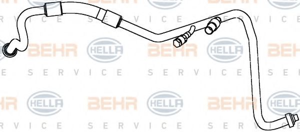 Трубопровод высокого / низкого давления, кондиционер BEHR HELLA SERVICE 9GS 351 338-141