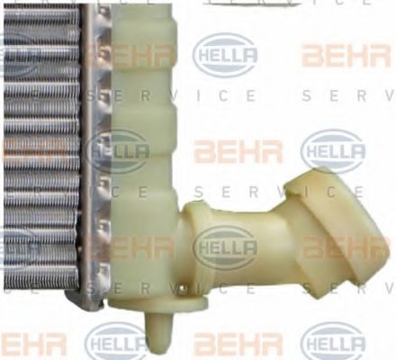 Радиатор, охлаждение двигателя BEHR HELLA SERVICE 8MK376710261