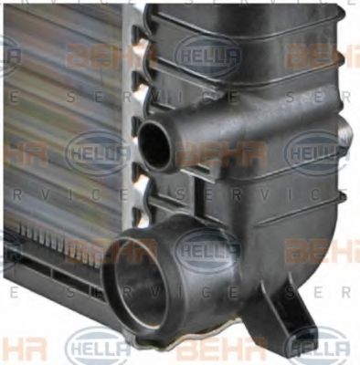 Радиатор, охлаждение двигателя BEHR HELLA SERVICE 8MK376712581