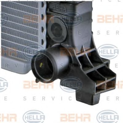 Радиатор, охлаждение двигателя BEHR HELLA SERVICE 8MK376721431