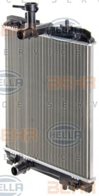 Радиатор, охлаждение двигателя BEHR HELLA SERVICE 8MK376754481