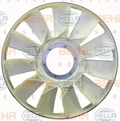 Вентилятор, охлаждение двигателя BEHR HELLA SERVICE 8MV 376 757-241