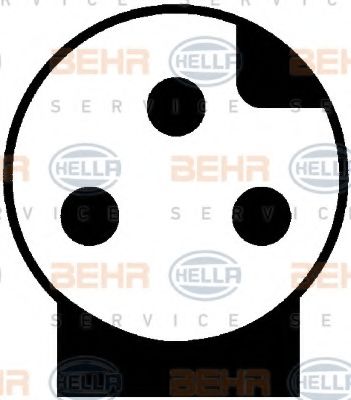 Вентилятор, охлаждение двигателя BEHR HELLA SERVICE 8EW009158721