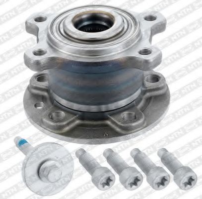 Комплект подшипника ступицы колеса SNR R165.43