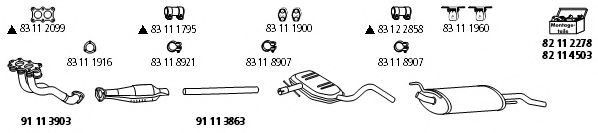 Система выпуска ОГ HJS VW_564