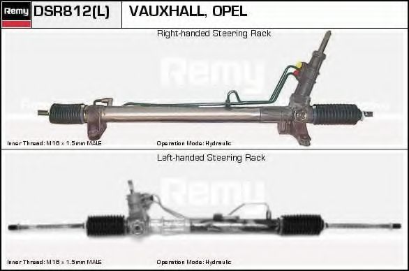 Рулевой механизм DELCO REMY DSR812