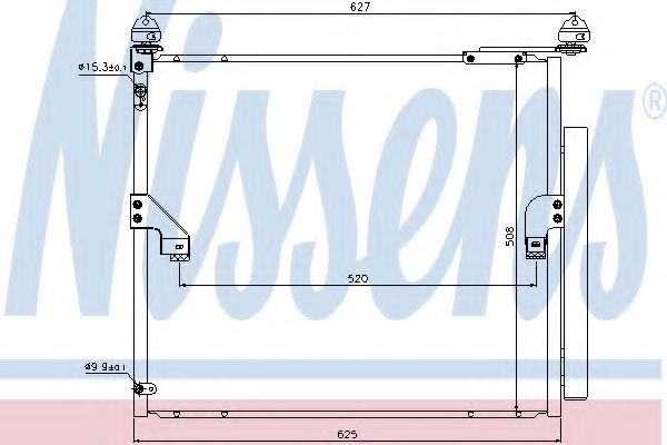 Конденсатор, кондиционер NISSENS 940367