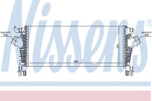 Интеркулер NISSENS 96463