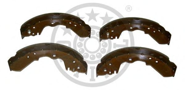 Комплект тормозных колодок OPTIMAL BB-3080
