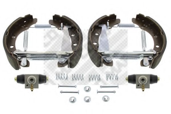 Комплект тормозных колодок MAPCO 9856