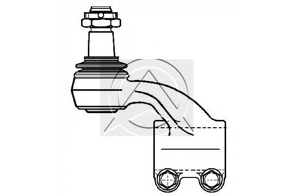Наконечник поперечной рулевой тяги SIDEM 680230