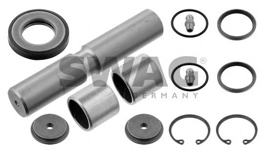 Ремкомплект, шкворень поворотного кулака SWAG 30 75 0010