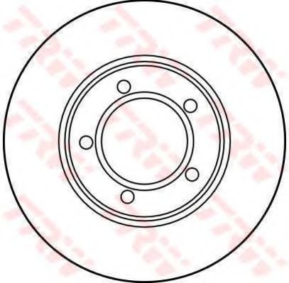 Тормозной диск TRW DF1916