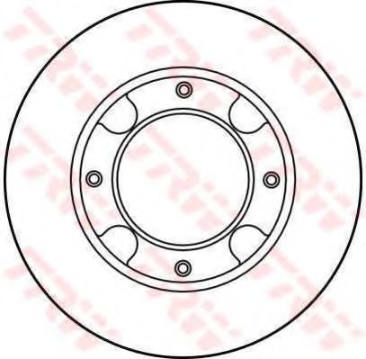 Тормозной диск TRW DF1970