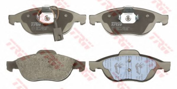Комплект тормозных колодок, дисковый тормоз TRW 23141