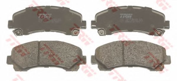 Комплект тормозных колодок, дисковый тормоз TRW 25150