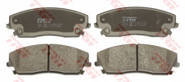 Комплект тормозных колодок, дисковый тормоз TRW 24166