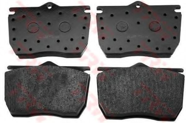 Комплект тормозных колодок, дисковый тормоз TRW 29018