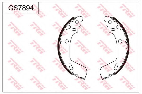 Комплект тормозных колодок TRW GS7894