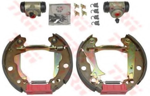 Комплект тормозных колодок TRW GSK1107