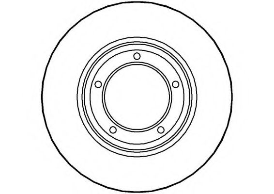 Тормозной диск NATIONAL NBD112