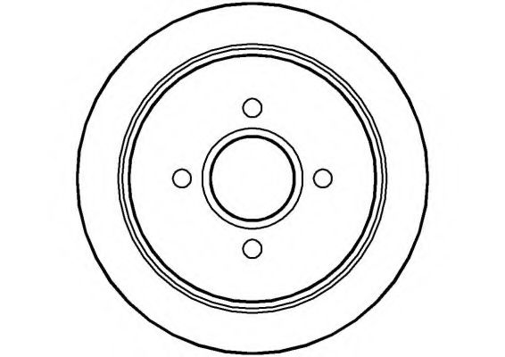 Тормозной диск NATIONAL NBD319