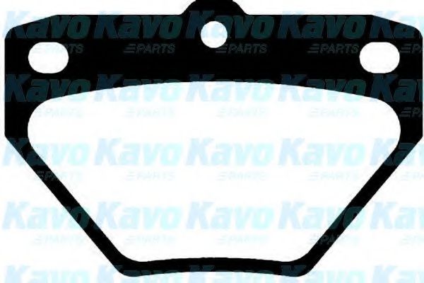 Комплект тормозных колодок, дисковый тормоз KAVO PARTS BP-9069