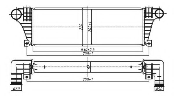 Интеркулер NRF 30097