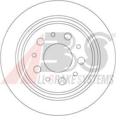 Тормозной диск A.B.S. 17410 OE