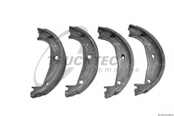 Комплект тормозных колодок, стояночная тормозная система TRUCKTEC AUTOMOTIVE 08.35.134