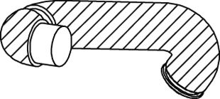 Труба выхлопного газа DINEX 82220