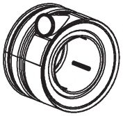 Монтажный комплект, глушитель DINEX 68909