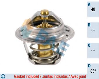 Термостат, охлаждающая жидкость FAE 5202785