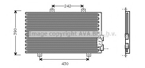 Конденсатор, кондиционер AVA QUALITY COOLING AL5063