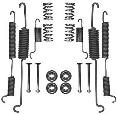 Комплект тормозов, барабанный тормозной механизм RAICAM 7282