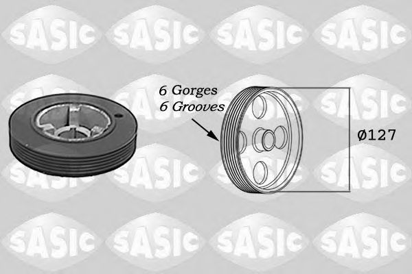 Ременный шкив, коленчатый вал SASIC 5150H60