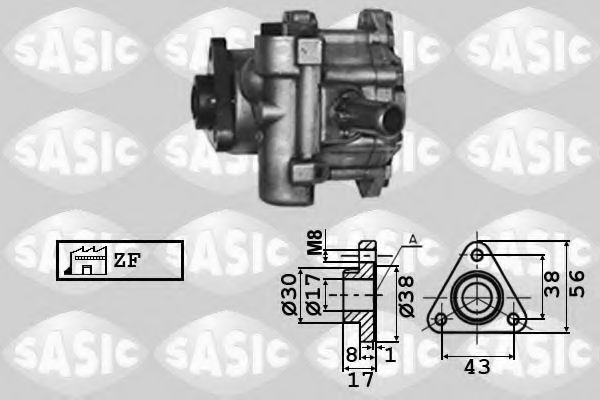 Гидравлический насос, рулевое управление SASIC 7076001