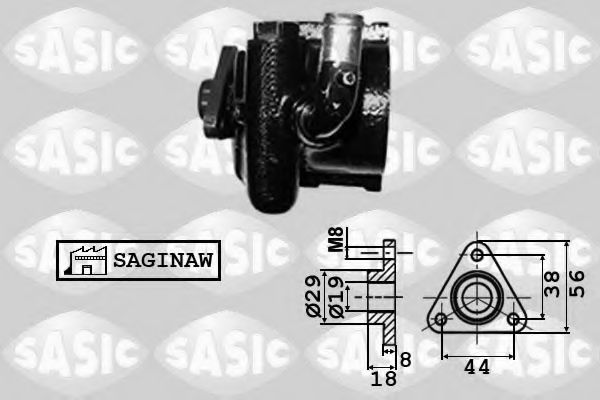 Гидравлический насос, рулевое управление SASIC 7076045