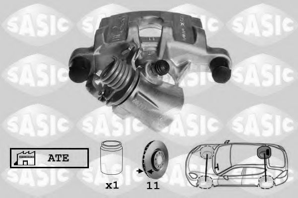 Тормозной суппорт SASIC 6506129