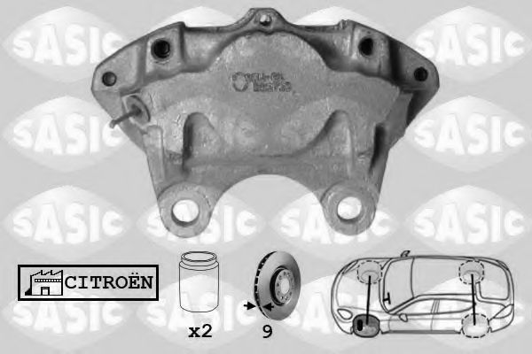 Тормозной суппорт SASIC SCA0012