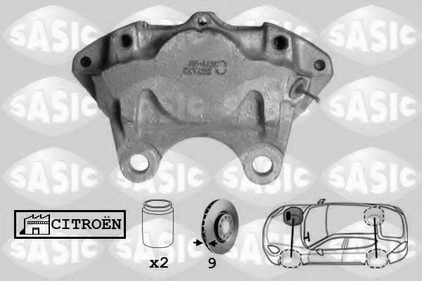 Тормозной суппорт SASIC SCA0013